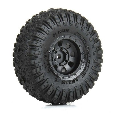 Proline 1013910 1/30 Aztek Front/Rear Mounted Black Clobber (4) for Axial SCX30