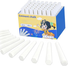 Washable Sidewalk Chalks Set, Non-Toxic Chalk Paint Bulk for Kids, Oversized Col