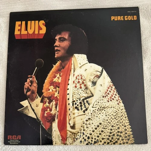 Vintage Record - Elvis Presley compilation album, "Pure Gold".