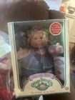 Cabbage Patch Kids Cornsilk Kids 16in Blonde Curly Doll Blue Eyes 1986 Box