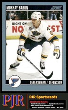 Murray Baron 1992-93 Score Canadian #176 St. Louis Blues