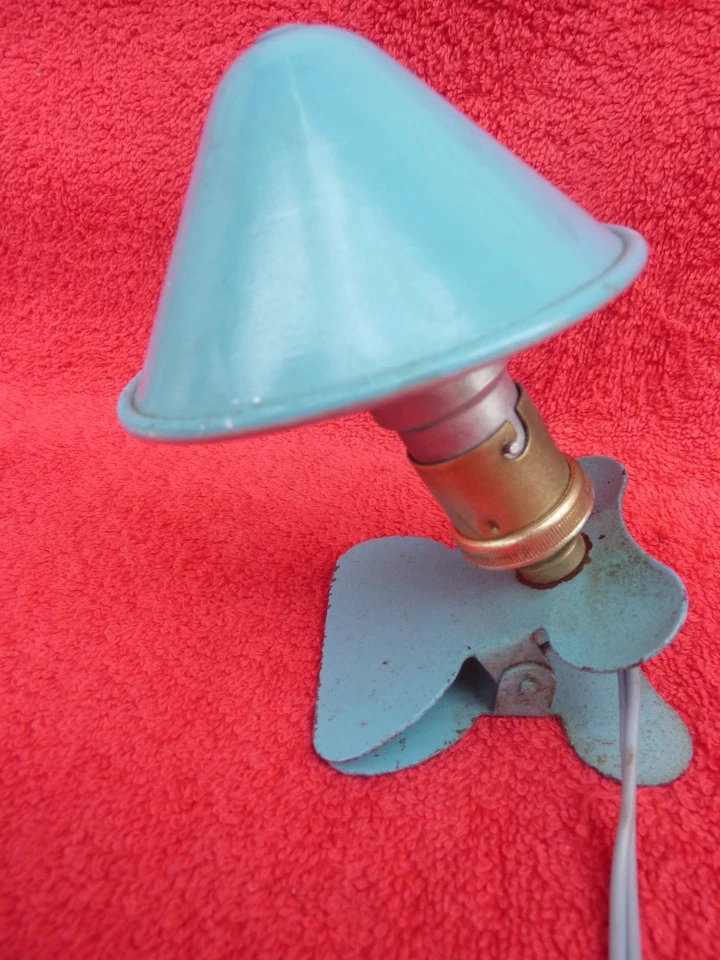Ancienne lampe a pince champignon liseuse - Photo 2/4
