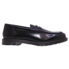 Dr Martens Mayfare 42503001 mocassino uomo in pelle nera Polished Smooth