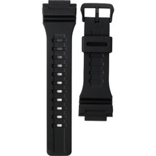 Genuine New CASIO AEQ-110W AQ-S810W W-735H Urethane Watch Band Black Buckle
