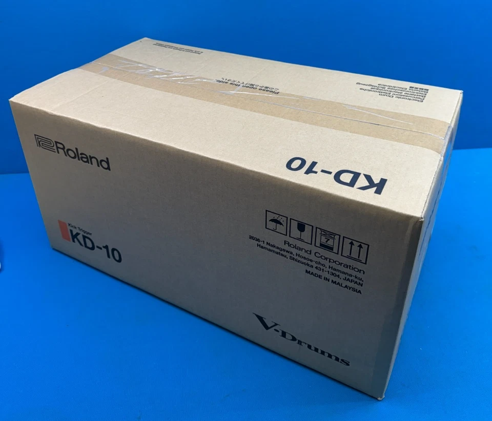 Original Roland KD-10 5" Batería Electrónica Bajo Ruido Kick Trigger Pad Foto 2 de 3