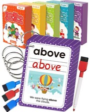 520 Sight Words Flash Cards Kindergarten, Dolch  5.1 inches x 10.8