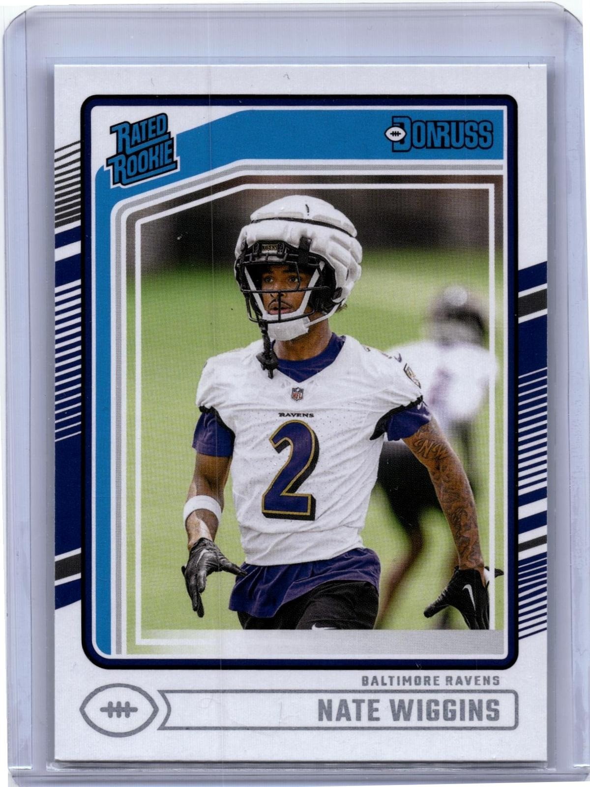 2024 Donruss #391 Nate Wiggins