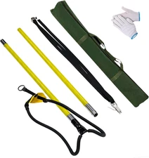 Slingshot Arborist Throwline Launcher with Trigger, High-Accuracy & Effort-Savin