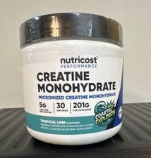 Nutricost Creatine Monohydrate Powder Tropica...