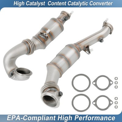 For 2008 2009 2010 BMW X6 3.0L Turbo X Drive Direct Fit Catalytic Converter Set