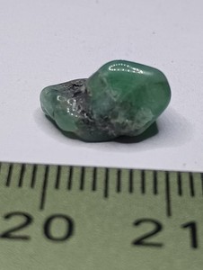 3.70 ct Colombian Emerald Rough Polished Crystal On Matrix-Nice Display Specimen