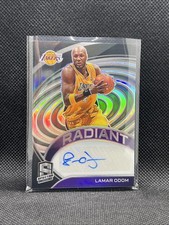 LAMAR ODOM AUTOGRAPH #42/49 RADIANT SPECTRA PANINI Lakers