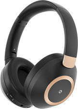 Active Noise Cancelling Headphones, 100H Playtime Headphones Wireless Bluetooth,