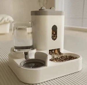 Alimentation automatique pour chiens et chats Bol avec fontaine d'eau Grande capacité Pet Food