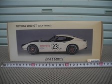 1 18 Toyota 2000 GT SCCA 1968 23 Autoart New unopened AUTOart TOYOTA 2000 GT SCC