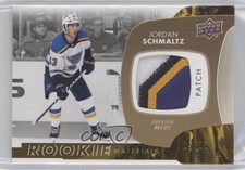 2017-18 Upper Deck Rookie Materials 15/25 Jordan Schmaltz #RM-JS Patch 0e1