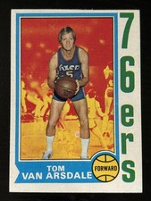 1974-75 Topps #20 Tom Van Arsdale Philadelphia 76ers EX-MT