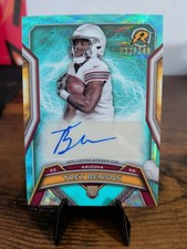 2024 Topps Resurgence - Signatures Trey Benson #RRS-TB Aqua Surge Refractor /249