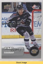 2021-22 Upper Deck CHL Stars Justin Sourdif #330 READ 0q1p