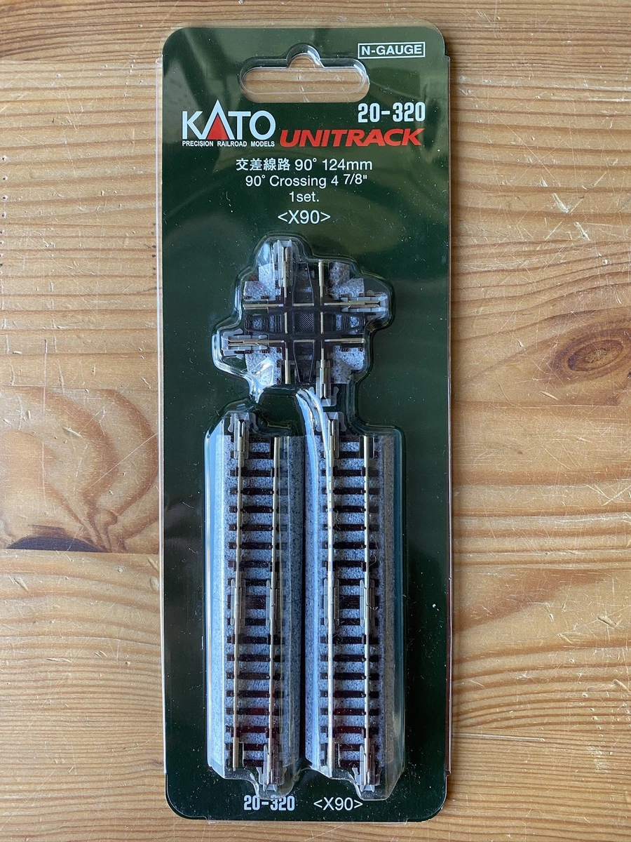 Kato 20-020 N Scale UniTrack - 4x 124mm (4-7/8") Straight Pieces