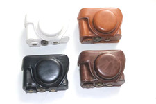 PU Leather Camera Bag Body Case Cover Shell for Sony ZV-1 ZV1