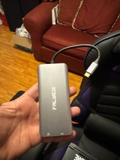 FALWEDI 10-in-1 USB-C Hub Docking Station with HDMI, VGA, Ethernet, SD/TF Card R