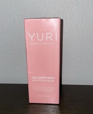 Yuri Korean Collagen Night Wrapping Mask 75ml Hydrating Sleeping Mask New In Box