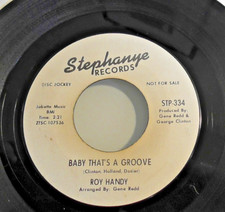 Rare Original Detroit / Northern Soul -Roy Handy- Baby That's A Groove-Stephanye