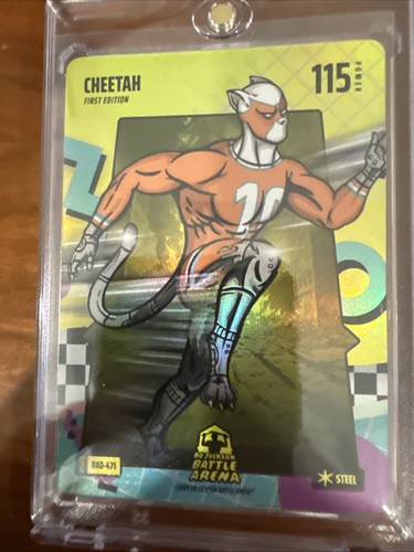 Bo Jackson Battle Arena Update 80's Rad Battlefoil CHEETAH RAD-471 Steel