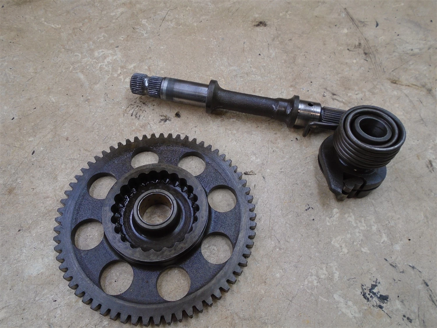 Honda 750 CB FOUR CB750-K0 Used Engine Kickstarter Spindle Shaft 1970 BG HB382