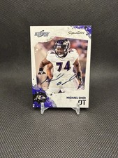 2010 Score Signatures Michael Oher Auto #23 Baltimore Ravens