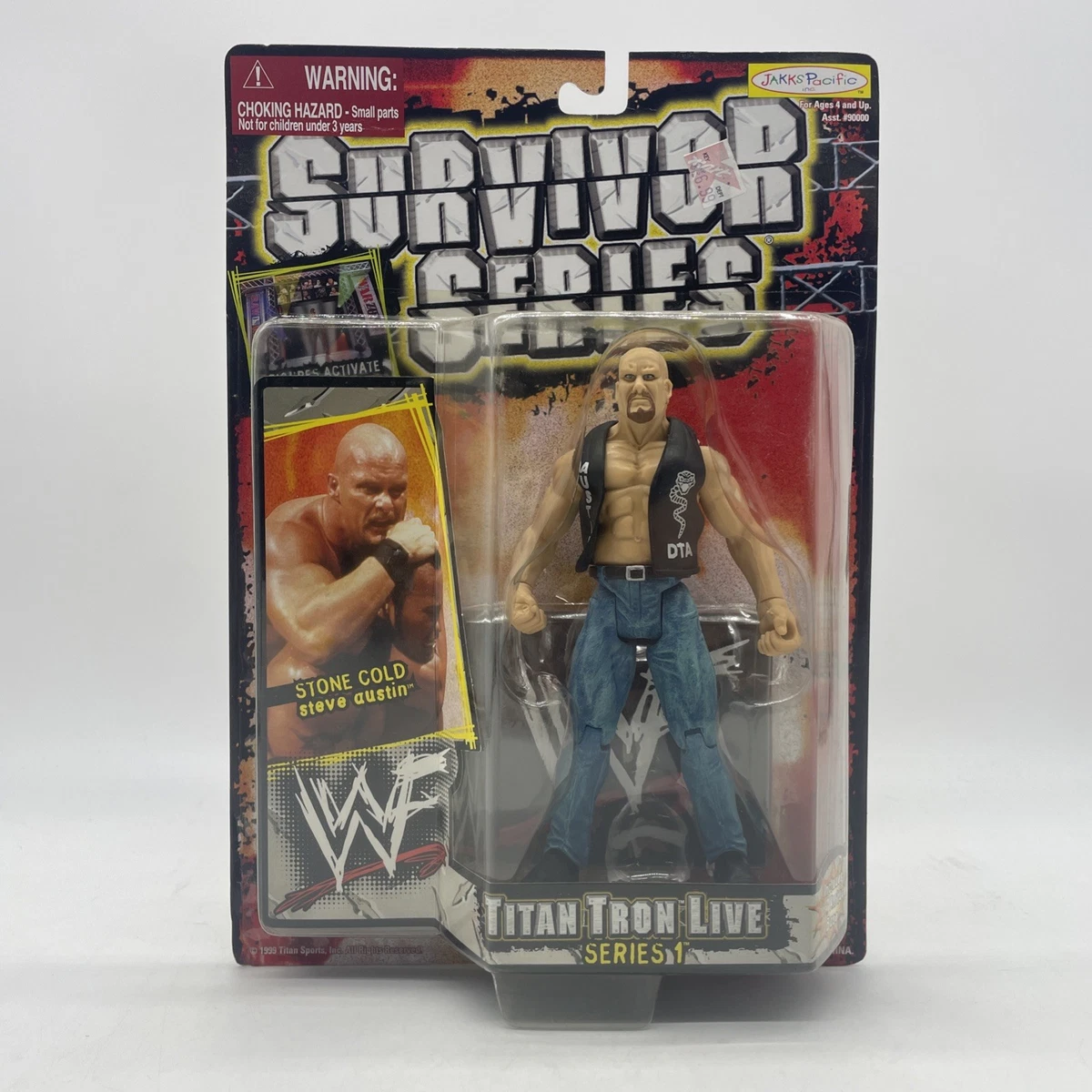 JAKKS Pacific Sports Action Figures 1999 Year Manufactured for