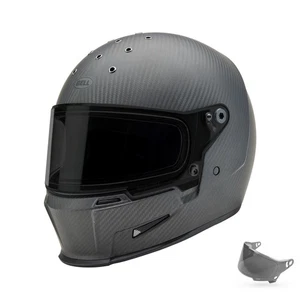 Bell Eliminator Carbon Full Face Motorcycle Motorbike Helmet - Matt Black