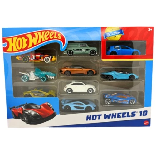 Hot Wheels 10 Vehicle Random Pack