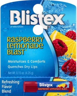Blistex Lip Protectant, Spf 15, Raspberry Lemonade Blast, 1 Count, Orange