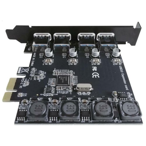 PCI-E to USB3.0 expansion card/pcie to 4 2 adapter card PCIE USB3.0 NEC720201 - Afbeelding 2 van 8