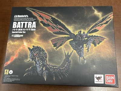 S.H.MonsterArts Battra Adult & Larva Special Color Version Bandai New W/Shipper
