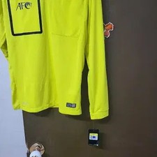 Nike AFC DRI-FIT Referee Soccer Uniform Yellow Medium