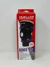 NEW Mueller Sports Medicine Self Adjust Hinged Knee Brace Max Support One Size