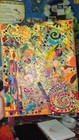 Abstract Mixed Media Acrylic Original Handmade Small Canvas Art Unframed — photo 2