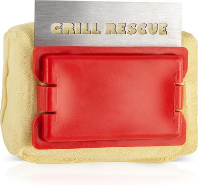 BBQ Replaceable Scraper Cleaning Head, Bristle Free - Durable and Unique Tools f