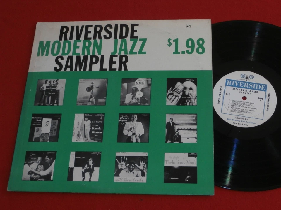 4LP VARIOUS BLUE NOTE ARGO & RIVERSIDE JAZZ SAMPLERS - Photo 2/4