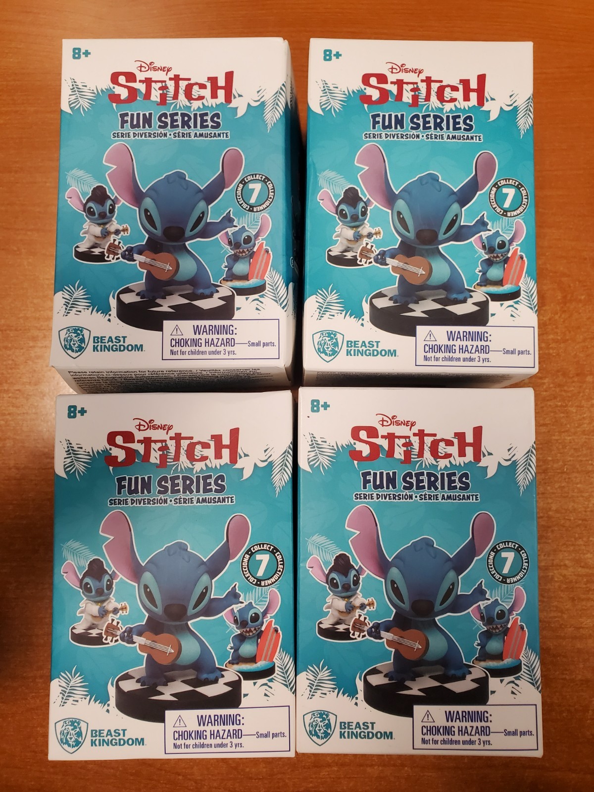 4 Pack: YuMe Disney Lilo & Stitch Fun Series Hero Blind Box NEW E12A