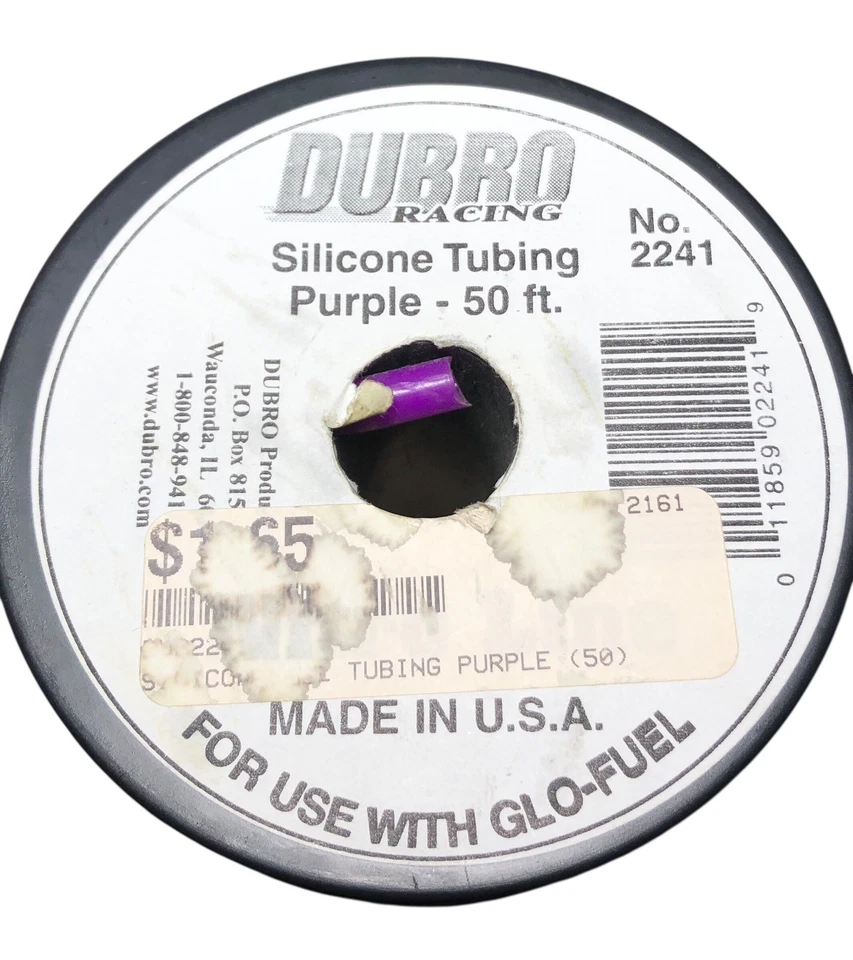 Dubro 2241 Nitro Glow Engine Fuel Line Purple 40 Feet 3/32 Inner Diameter Medium - Image 3 of 3
