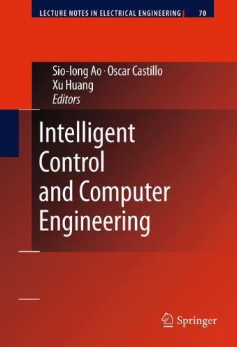 Lecture Notes in Electrical Engineering Ser.: Intelligent Control and ...
