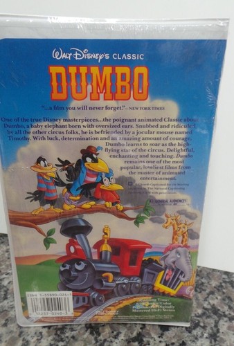 Walt Disney's 1998 DUMBO The Original Animated Classic Black Diamond Edition 024 - Picture 9 of 10
