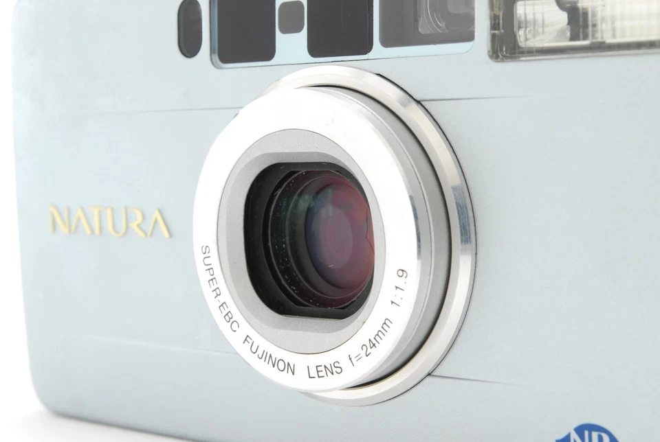 [NEAR MINT] Fujifilm NATURA S AQUA 35mm Point & Shoot From JAPAN - Image 2 of 4