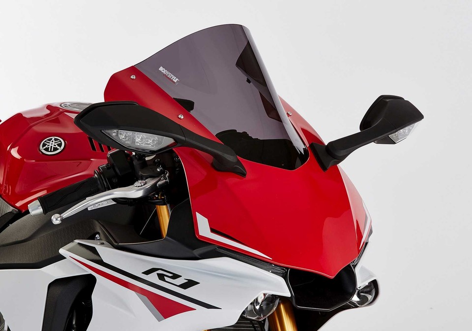 BODYSTYLE Racing Cockpitscheibe Für Kawasaki ZX-9R (2000-2001) - Getönt, Mit ABE