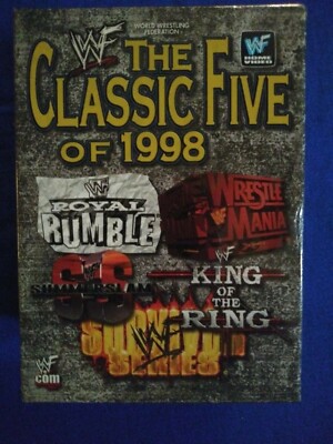 WWF - Classic Five of 1998 Box Set (VHS, 1999) for sale online | eBay