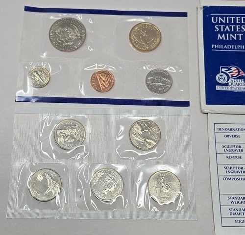 2003 P D US Mint Set 20 coins Original Government Packaging with COA - Picture 7 of 7